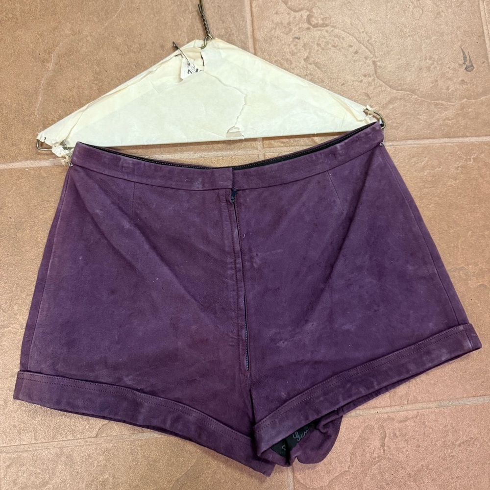 Vintage GUCCI Suede Shorts